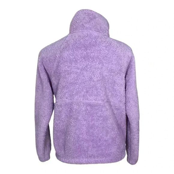 Eddie Bauer fleece Teddy quarter zip jacket pullover small gorpcore - Picture 2 of 4